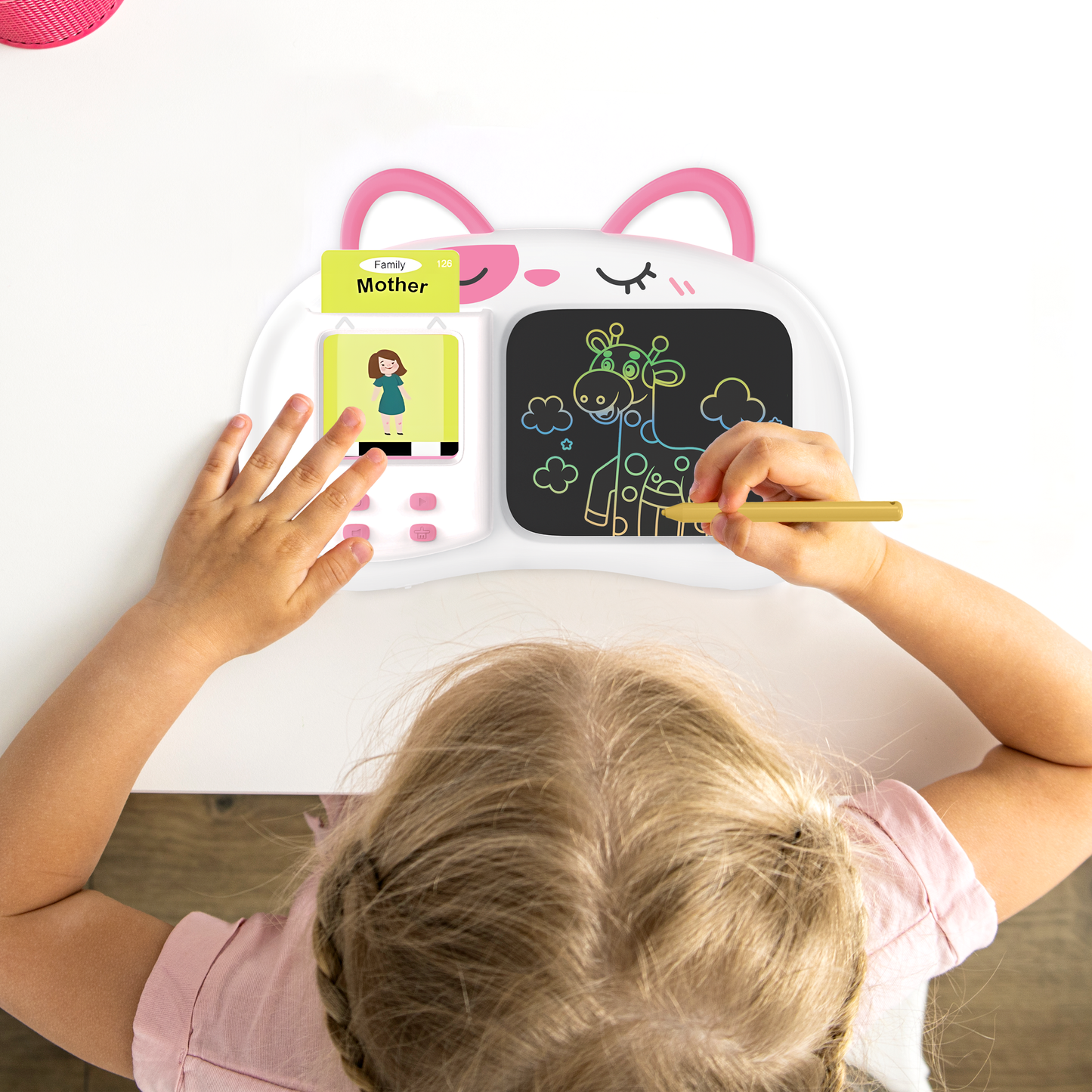 Interactive Musical Learning Tablet with 112 Flash Cards & Writing Screen