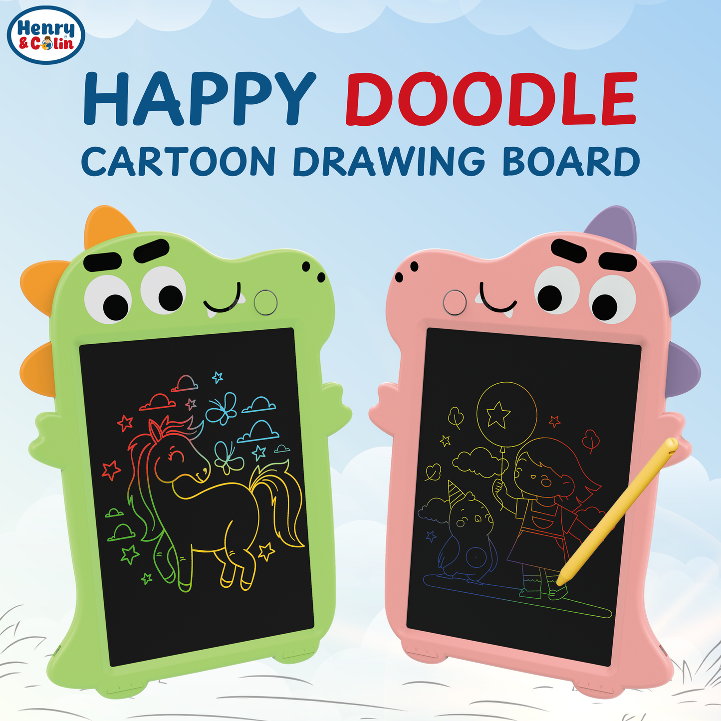 Happy Doodle LCD Drawing Tablet for Kids