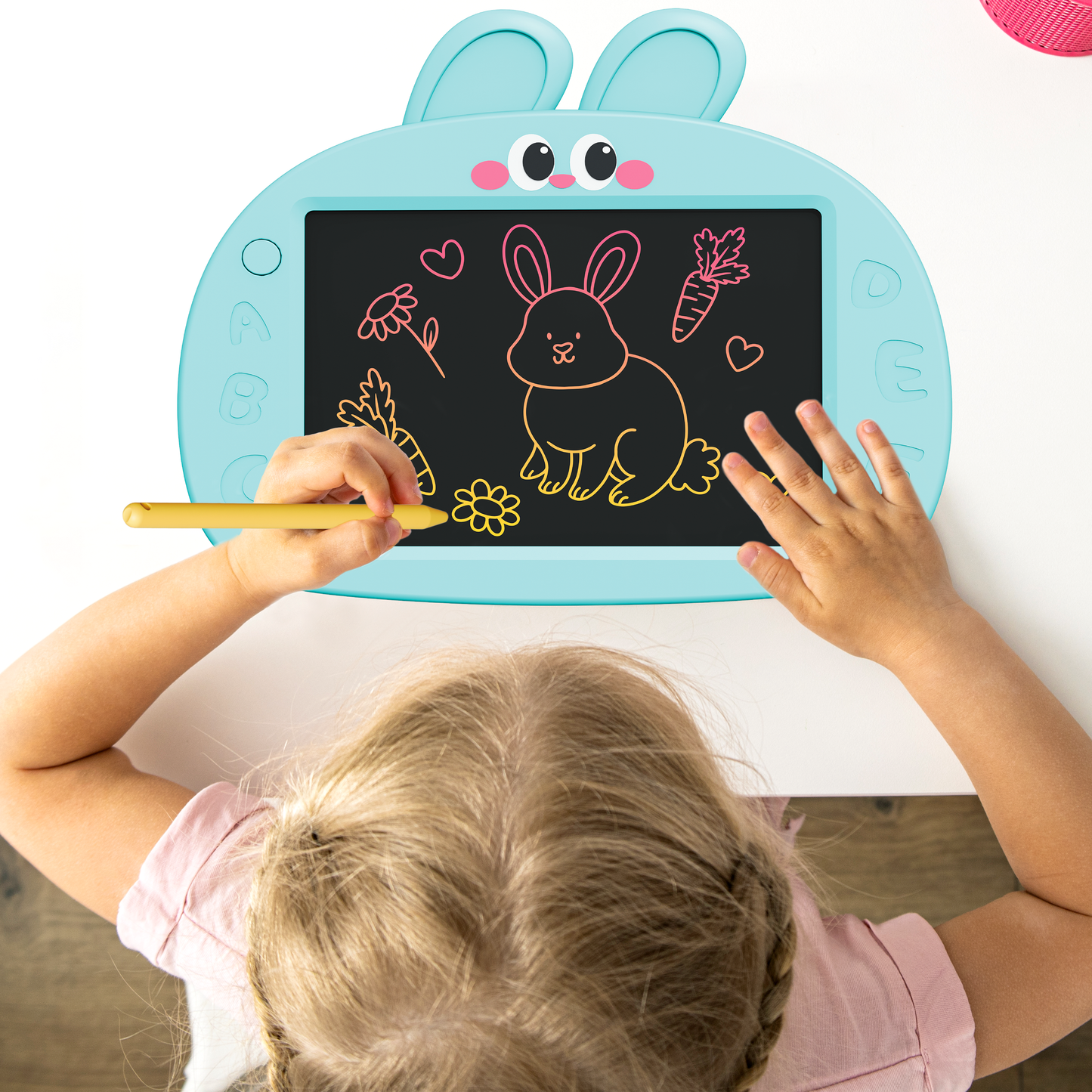 Cartoon Rabbit LCD Drawing Board for Kids