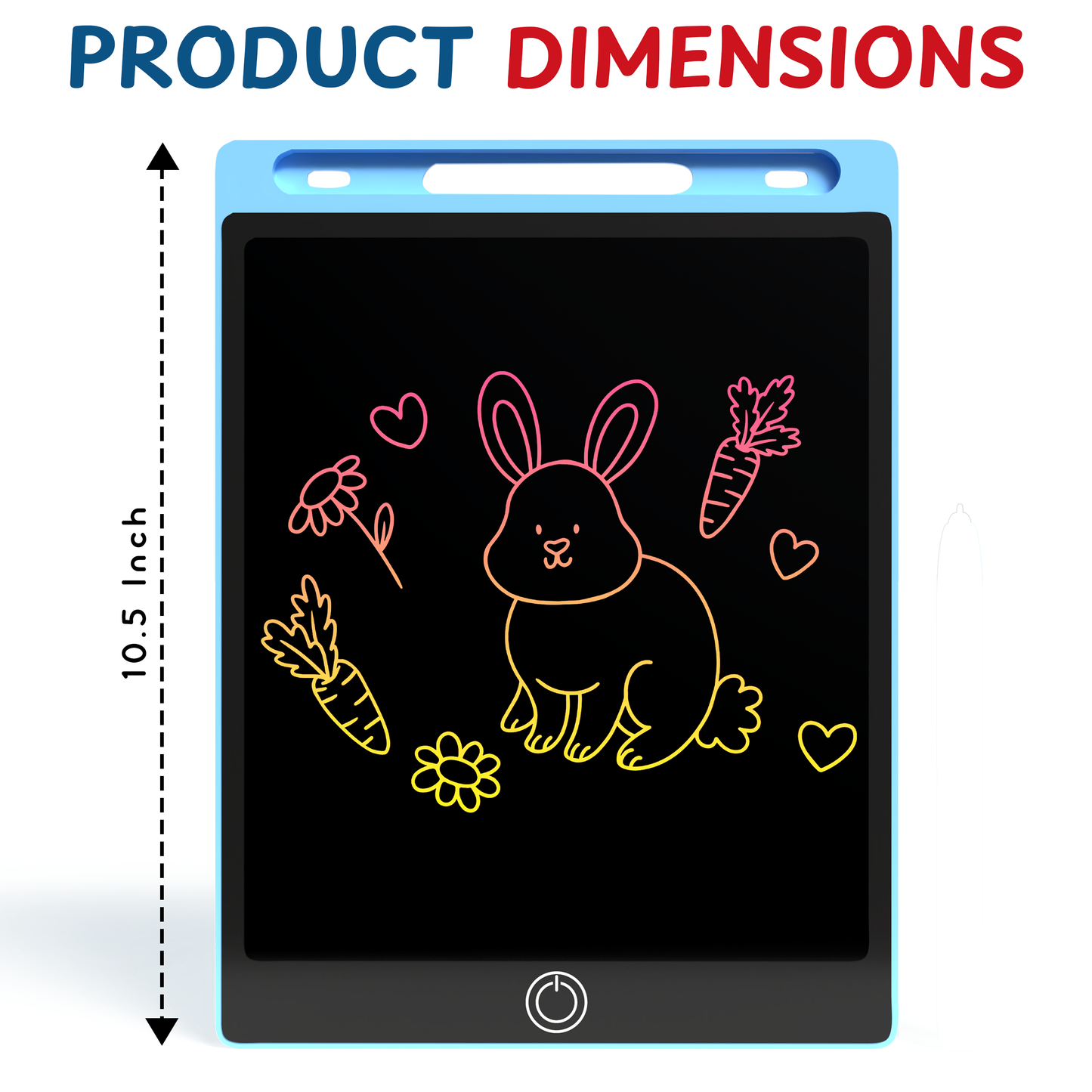 Happy Doodle LCD Writing Tablet for Kids – 8.5 & 10.5 Inch